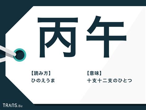 丙午 1966年|丙午 (ひのえうま)の意味とは？丙午生まれの女性の迷。